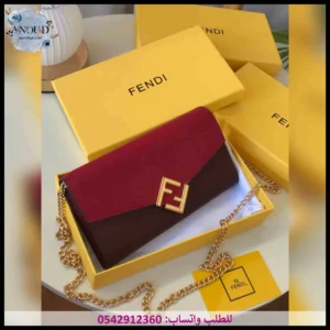 شنطة فندي عنابي