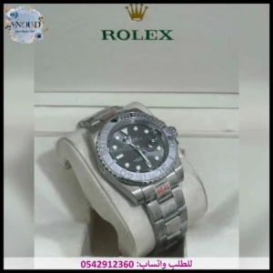 ساعة رولكس رجالي رصاصي