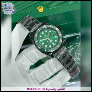 ساعة رولكس صبمارينر سوداء