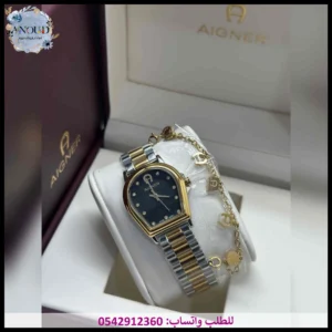 ساعة اقنر مينا اسود