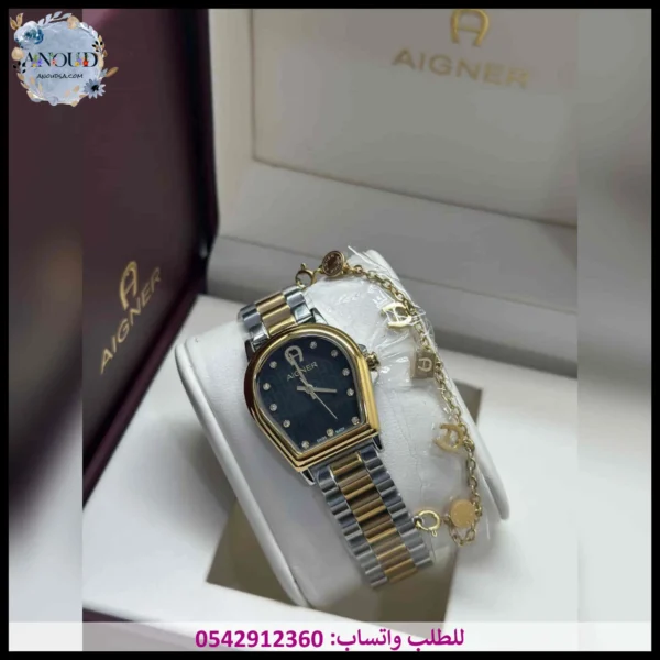 ساعة اقنر مينا اسود