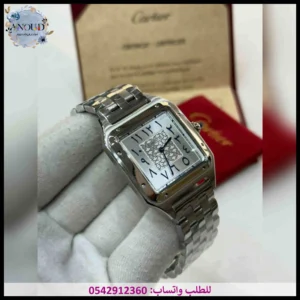 ساعة كارتير ارقام عربية