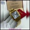 ساعة كارتير سانتوس ذهبية