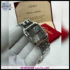 ساعة كارتير سانتوس فضي