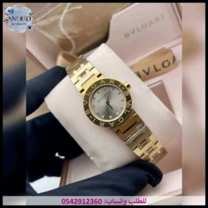 ساعة بولغاري ليدي ذهبي