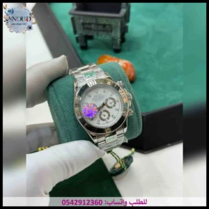 رولكس دايتونا بمينا أبيض