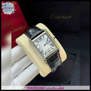 ساعة كارتير تانك جلد