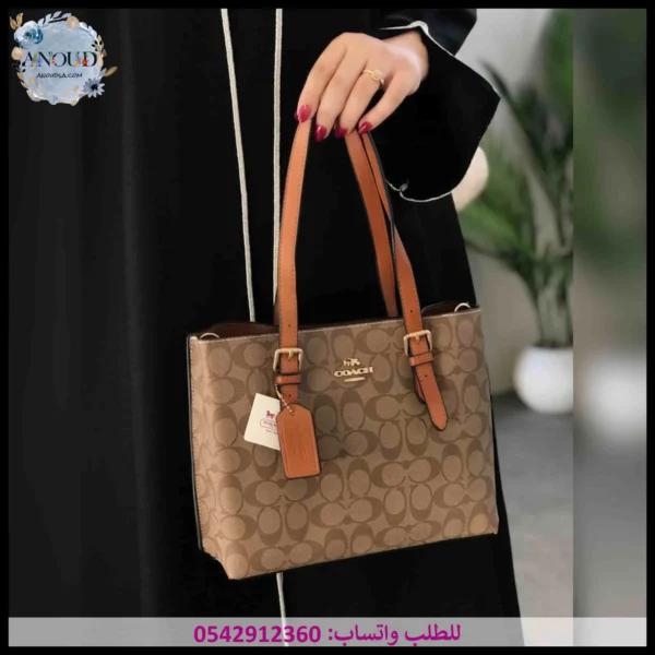 شنطة كوتش بني فاتح