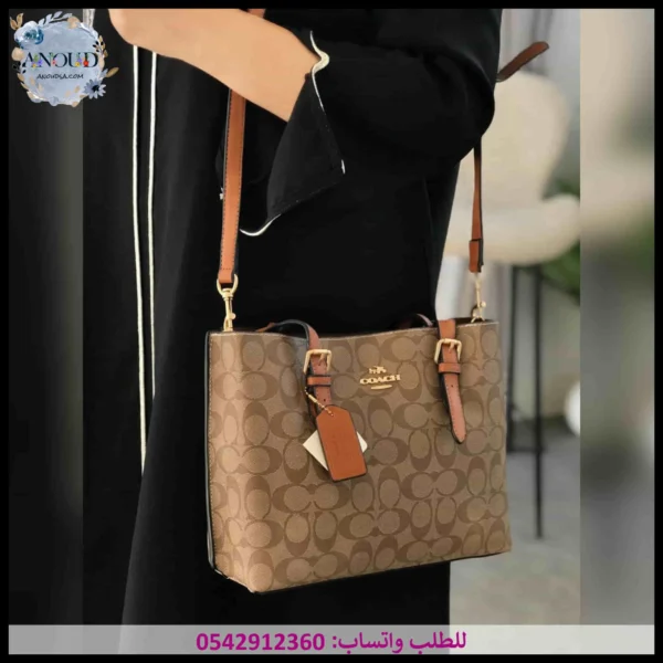 شنطة كوتش بني فاتح