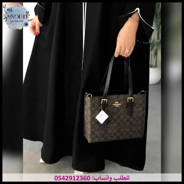 شنطة كوتش اسود وبني