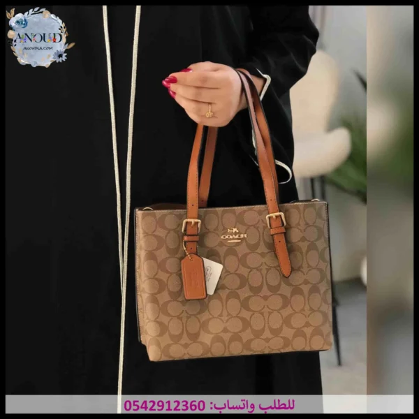 شنطة كوتش بني فاتح