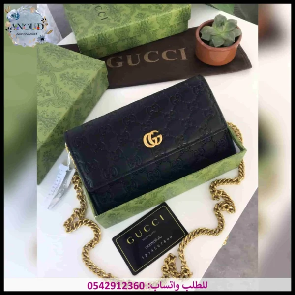 شنطة قوتشي ميني سوداء