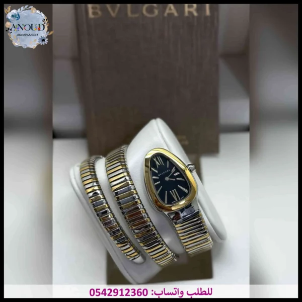 ساعة بولغاري ثعبان لفتين