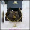 Lm68 (13) شنطة شانيل بني غامق