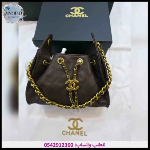 شنطة شانيل بني غامق