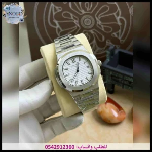 ساعة باتيك فيليب بيضاء