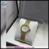 ساعة ديور نسائية ذهبي