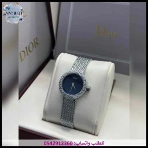 ساعة ديور نسائي كحلي