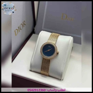 ساعة ديور نسائي روزقولد