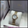 ساعة ديور نسائية ذهبي