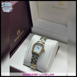 ساعة اقنر نسائي ابيض