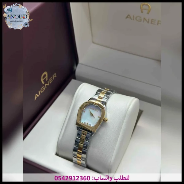 ساعة اقنر نسائي ابيض