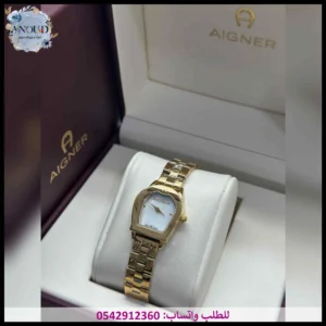 ساعة اقنر نسائي أبيض