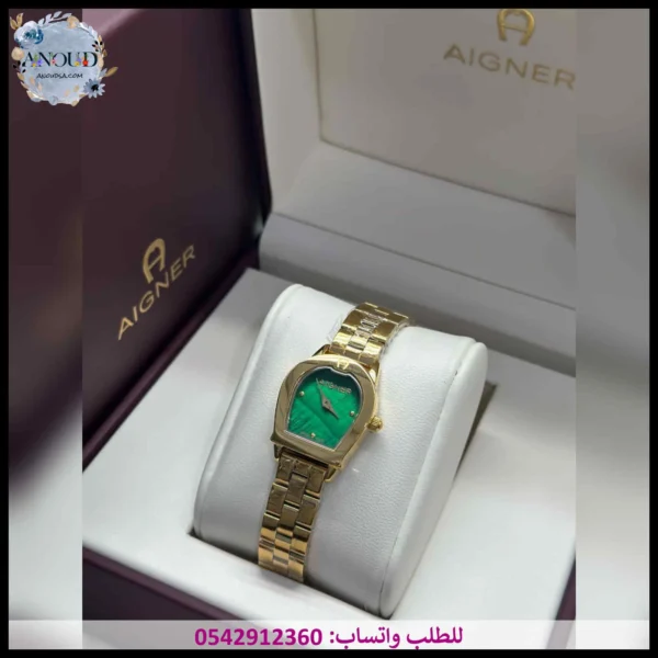 ساعة اقنر نسائي أخضر