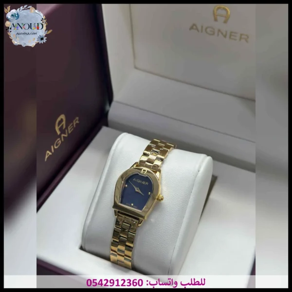 ساعة اقنر نسائي أسود