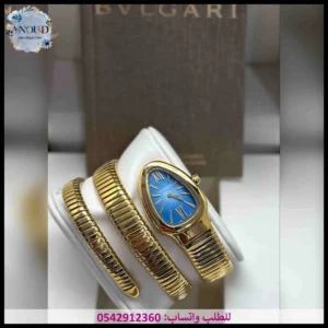 ساعة بولغاري مينا أزرق