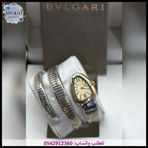 ساعة بولغاري مينا ذهبي