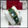 ساعة كارتير تانك خضراء