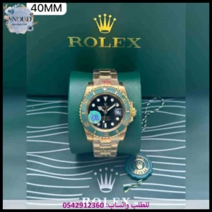 ساعة رولكس صبمارينر ذهبي