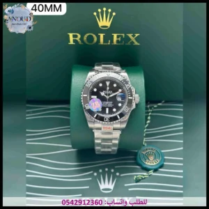 ساعة رولكس سبمارينر سوداء