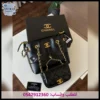 Rbt101 (16) شنطة شانيل أسود قطعتين