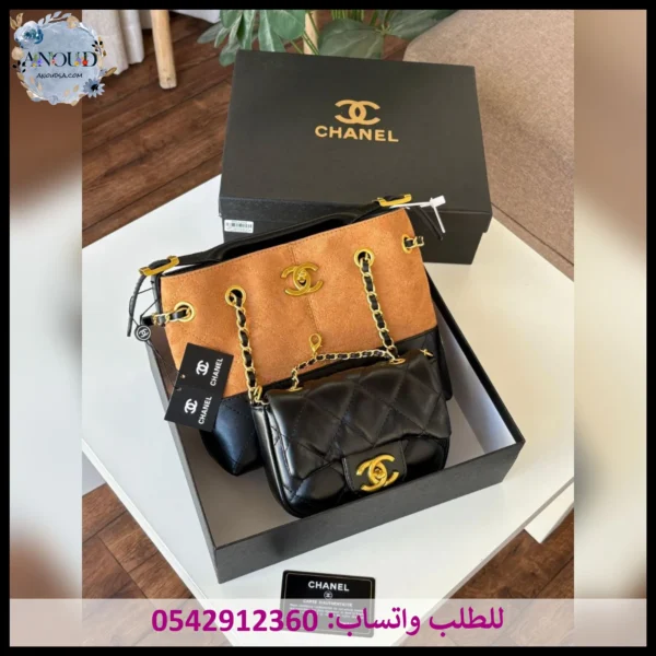شنطة شانيل جملي وأسود
