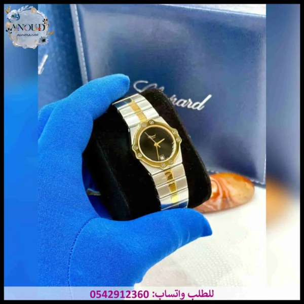 ساعة شوبارد مينا أسود