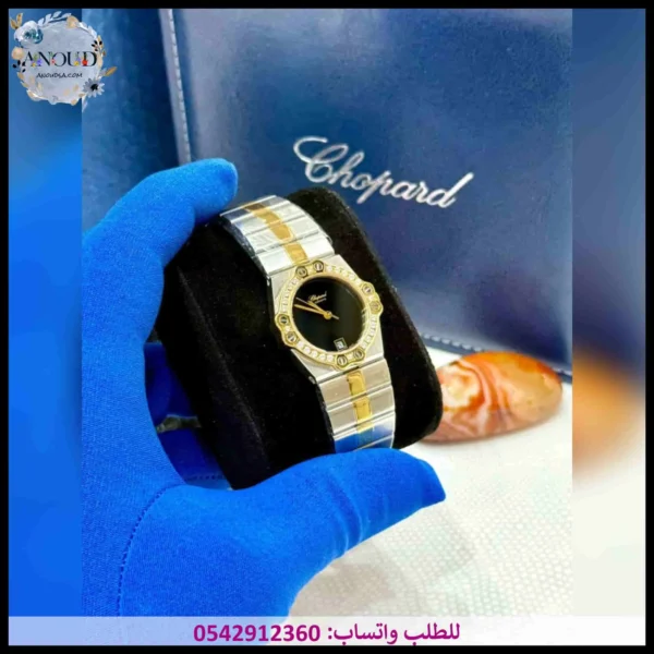 ساعة شوبارد مينا أسود