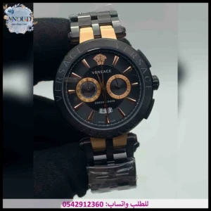 ساعة فرزاتشي اسود وذهبي