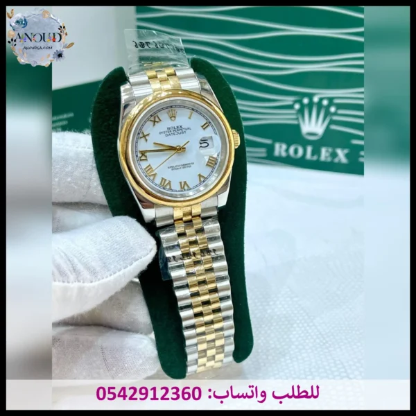 رولكس بربتشوال مينا أبيض