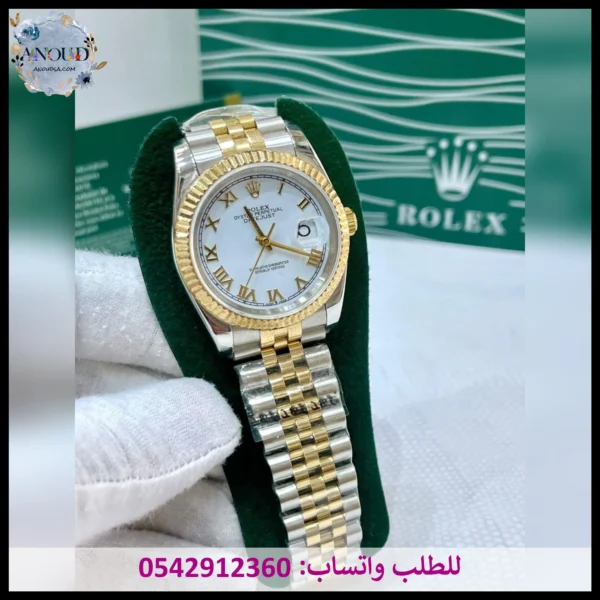 رولكس بربتشوال مينا أبيض