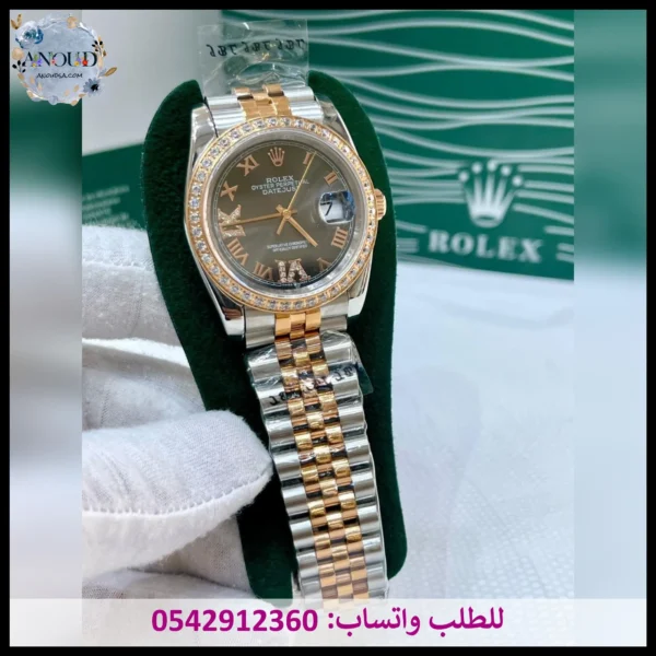 رولكس بربتشوال فضي وذهبي