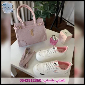 طقم شنطة وحذاء نسائي