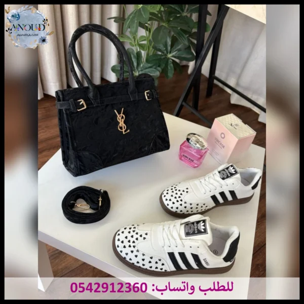 طقم شنطة وحذاء نسائي