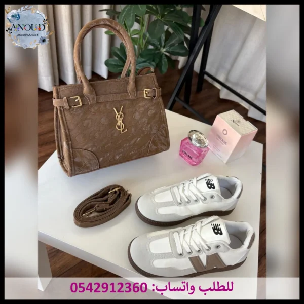 طقم شنطة وحذاء نسائي