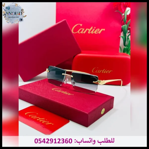 نظارات كارتير عدسات بنفسجي