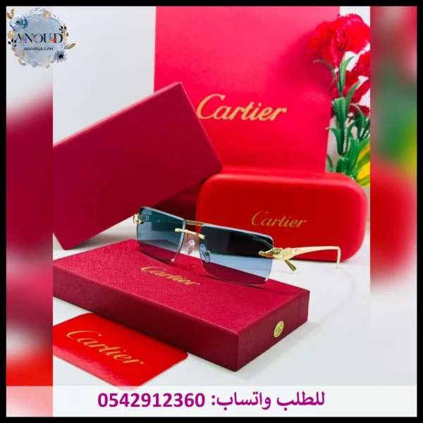 نظارات كارتير عدسات بنفسجي