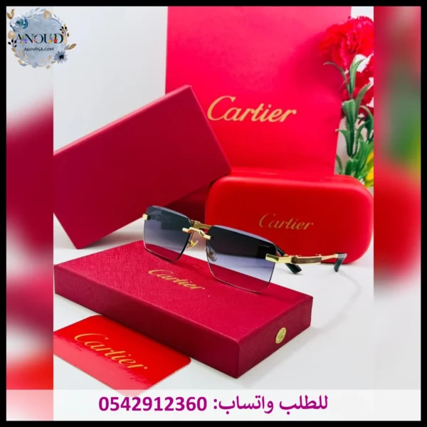 نظارات كارتير عدسات بنفسجي