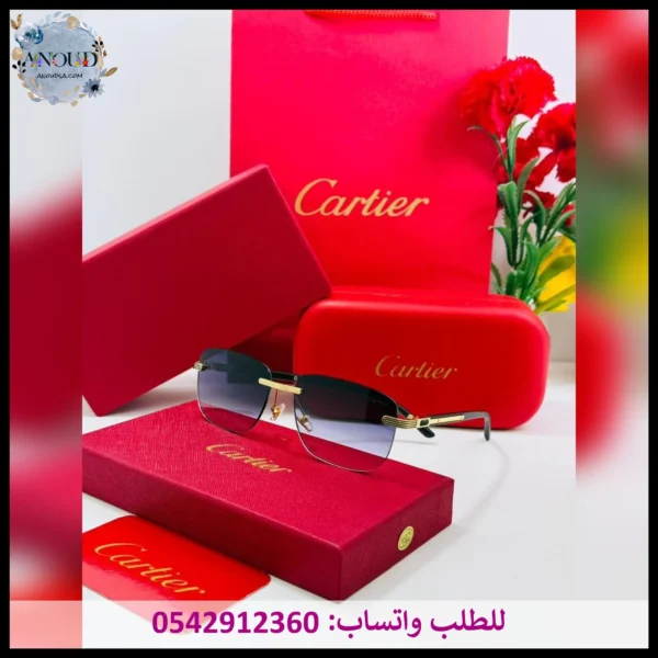 نظارات كارتير عدسات بنفسجي