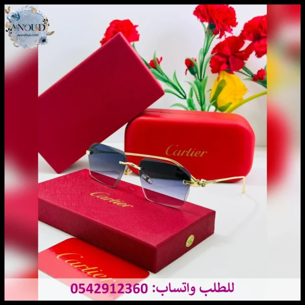 نظارات كارتير عدسات بنفسجي